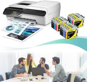 img 1 attached to 🖨️ 15 Pack GREENBOX Compatible Ink Cartridges for Brother LC103XL and LC101XL - Perfect for Brother MFC J870DW, J450DW, J470DW, J650DW, J4410DW, J4510DW, J4710DW, J6720DW Printers