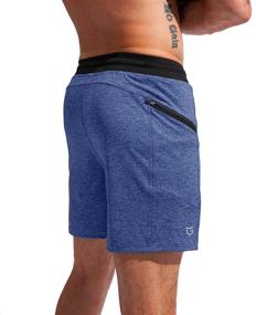 img 3 attached to Gradual Athletic Workout Running Pockets Men's Clothing and Active