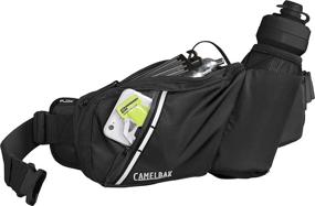 img 2 attached to CamelBak Podium Flow Bike Hydration Belt - Stay Hydrated on the Go with Easy Access Bottle Pocket - Includes Podium Dirt Series Bottle - Convenient Adjustable Waist Buckle - Secure Zipper Pocket - Ideal Riding Belt - 21 Ounce Capacity