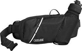 img 4 attached to CamelBak Podium Flow Bike Hydration Belt - Stay Hydrated on the Go with Easy Access Bottle Pocket - Includes Podium Dirt Series Bottle - Convenient Adjustable Waist Buckle - Secure Zipper Pocket - Ideal Riding Belt - 21 Ounce Capacity