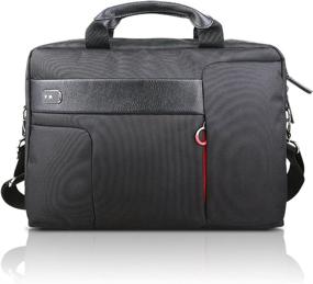 img 3 attached to 🎒 Lenovo 15.6-inch Topload Laptop Carry Case by NAVA - Black (Model GX40M52027) - Classic Topload Style in Black