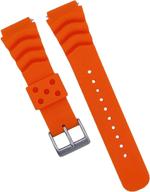 🕰️ 18mm watch band replacement for men's watches - mod logo