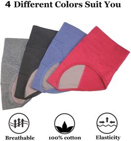 img 2 attached to 🩲 Nalwort Super Soft Protective Briefs: Premium Menstrual Period Panties for Women