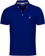 👕рубашка nautica men's medium royal - оптимизированная мужская одежда для рубашек. логотип