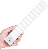 36 led battery powered closet lights - bls super bright under cabinet lighting with motion sensor - indoor wireless lights with rechargeable 1500mah battery for 120 days run time логотип