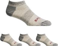 🧦 ballston lightweight merino wool low hiking socks - all season, pack of 4 - unisex логотип