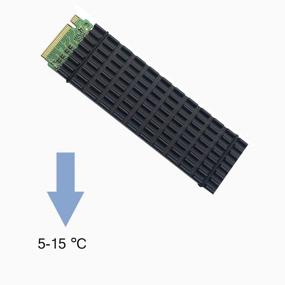 img 1 attached to 🌬️ Efficient Cooling with SGTKJSJS Heatsink Cooling Mounting 2280Thermal