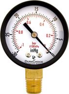 utility pressure gauge water lower logo