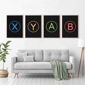 img 3 attached to 🎮 Optimized Game Room Decor – Xbox / Playstation Gaming Posters - Set of (4) - Gamer Decor - Video Game Posters 11 x 17 Size (Xbox)