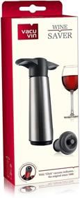 img 1 attached to 🍾 Vacu Vin Stainless Steel Wine Saver Set: 1 Pump & 7 Stoppers for Extended Preservation