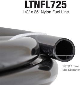 img 2 attached to Nylon Fuel Repair Tubing Coil, 1/2 inch x 25 feet by 4LIFETIMELINES