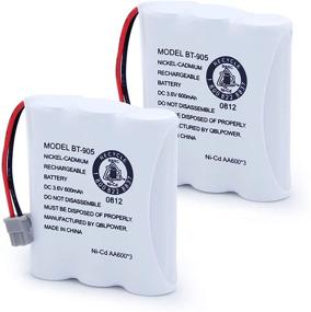 img 4 attached to QBLPOWER BT905 BT800 Cordless Phone Battery - Compatible with Uniden BT-905 BT800 BT-1006 BBTY0663001 BP-800 BP-905 P-P501 P-P508 3.6v 600mAh Ni-CD (Pack of 2)