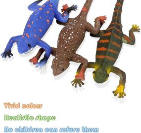 img 1 attached to 🦎 Axbotoy Color-Changing Realistic LIZARD Figurines - 10 Inch
