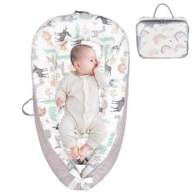 img 4 attached to TSAYAWA Portable Breathable Adjustable Bassinet Kids' Home Store