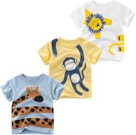junoai boys' dinosaur crewneck 🦕 t-shirts - top quality clothing for toddlers logo