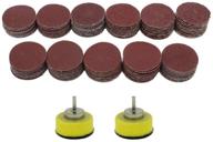 🔧 high-quality autotoolhome sanding discs set with polishing pads | 110pcs, 1 inch, hook and loop, 40-600grit logo