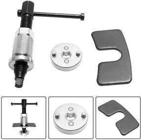 img 3 attached to 🔧 SOMTTON Brake Caliper Piston Rewind Tool - Right Handle Set for Easy Disk Brake Pad Replacement on Most Cars