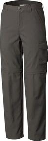 img 4 attached to 🩳 Versatile and Comfortable: Columbia Sportswear Boys' Silver Ridge II Convertible Pant (Little Big Kids)