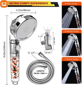 img 2 attached to Pressure Handheld Bracket Mineral Showerheads