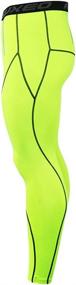 img 2 attached to ARSUXEO Compression Running Baselayer Legging Outdoor Recreation