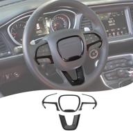voodonala challenger charger steering 2015 2020 interior accessories logo
