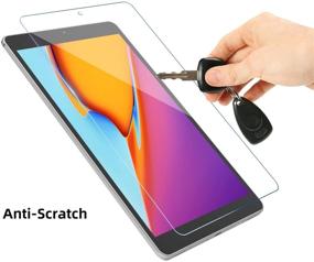 img 2 attached to 📱 High-Quality Tempered Glass Screen Protector for Vastking Kingpad SA10 Tablet - Anti-Shatter, Scratch-Resistant, Anti-Fingerprint, Crystal Clear Shield, Ultra Durable Screen Protector