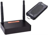💎 high-quality full hd wireless hd extender transmitter and receiver - 1080p 3d, up to 100m / 330ft range for hd tv / projector - crystal clear wireless audio video solution logo