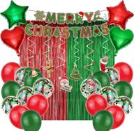 christmas decoration supplies balloons metallic logo