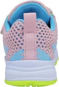 img 2 attached to 💨 Breathable Non-Slip Athletic Shoes for Girls - Lingmu Fashionable Collection