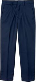 img 3 attached to 👖 Spring Notion Boys' Front Dress Pants: Sleek and Versatile Clothing Essential