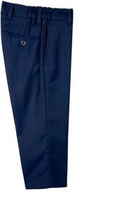 img 1 attached to 👖 Spring Notion Boys' Front Dress Pants: Sleek and Versatile Clothing Essential