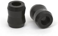 🕒 daystar universal hourglass shock eye bushing, 5/8" i.d., pair, ku08006bk, made in usa - black logo