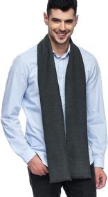 img 4 attached to Hoyayo Cashmere Winter Scarf – A Timeless Classic for Enhanced Warmth