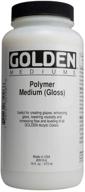acrylic medium golden polymer 16 logo