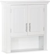 🚪 riverridge somerset two-door, white wall cabinet: stylish and functional storage solution logo