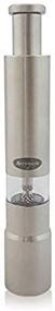 img 2 attached to 🔲 Avryware Stainless Steel Refillable Spice Grinder Mill: One-Handed Grinding with Thumb Operated Push Button for Salt, Pepper, and Seasoning