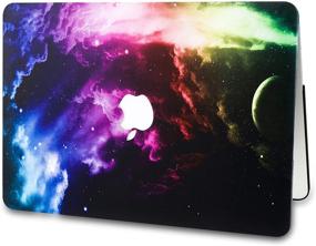 img 1 attached to 🌌 Stylish KECC Laptop Case Combo: MAC Air 13" Hard Shell Case with Keyboard Cover - Colorful Space Design