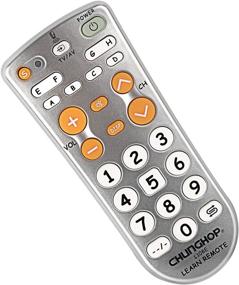 img 1 attached to 📱 Chunghop L108E: Advanced Remote Control for TV/SAT/DVD/CBL - Universal Learning Controller with Big Button Design