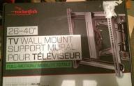 rocketfish full motion wall mount flat panel логотип