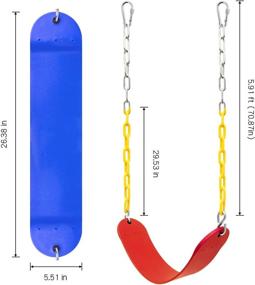 img 2 attached to 🪢 Hanging Replacement Accessories for Plastic Playground