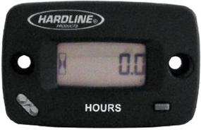 img 1 attached to Hardline Products HR-8063-2 Hour Meter,Black: Accurate Time Tracking for Optimal Performance