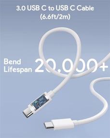 img 1 attached to Upgraded 87W USB C Power Adapter for Mac Book Pro 13/15 Inch (2016 and later) and Mac Book Air (2018 and later) - DMEATS, Including a 6.6Ft USB C-C Cable