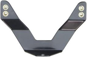 img 3 attached to Enhance Your Bull Bar Style with the Westin 32-0055 License Plate Relocator in Sleek Black Finish