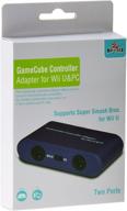 🎮 адаптер контроллера mayflash gamecube: бесшовное подключение для wii u, пк, usb и nintendo switch (2-портовый)! логотип