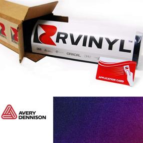 img 4 attached to Avery Dennison SW900 552-S ColorFlow Gloss Roaring Thunder Supreme Wrapping Film Vinyl Vehicle Car Wrap Sheet Roll - (12&#34