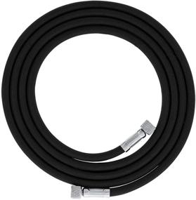 img 4 attached to 🔌 Master Airbrush Premium 6ft Nylon Braided Airbrush Hose | Standard 1/8" Fittings on Both Ends | Varying Hose Color