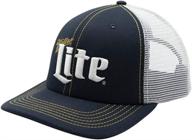 miller lite basic beer trucker logo