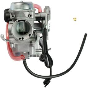 img 4 attached to 🏎️ BH-Motor New Carburetor Carb for Arctic Cat ATV 350 366 400 0470-737 2008-2017 Engine