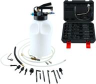 🔧 8milelake 10l pneumatic air oil extractor pump - automatic transmission fluid extraction & refill system, two way atf dispenser with 14pcs adapter set logo