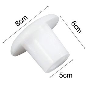 img 3 attached to Uxcell A14101400Ux0108 Furniture Decor Plastic